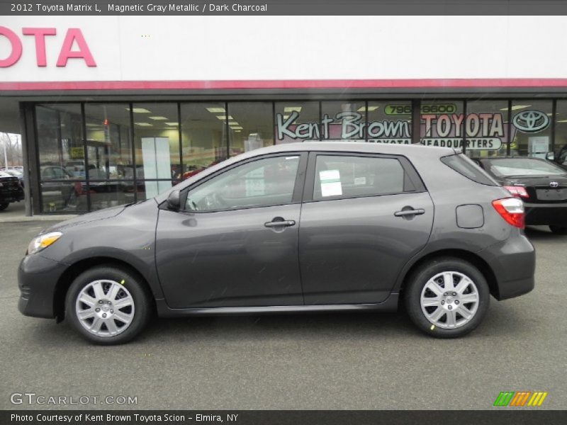 Magnetic Gray Metallic / Dark Charcoal 2012 Toyota Matrix L
