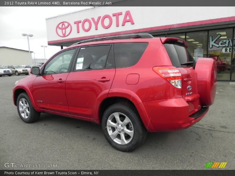  2012 RAV4 Limited 4WD Barcelona Red Metallic