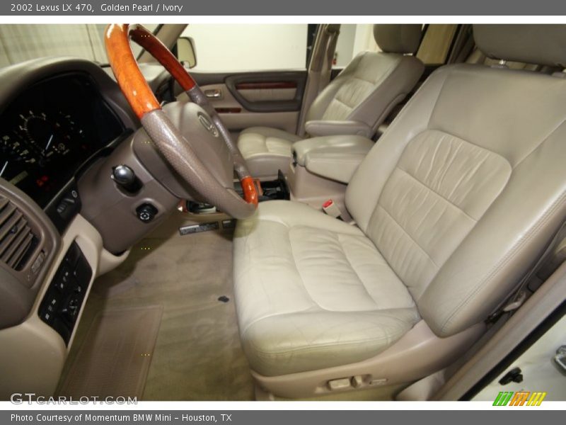 Golden Pearl / Ivory 2002 Lexus LX 470