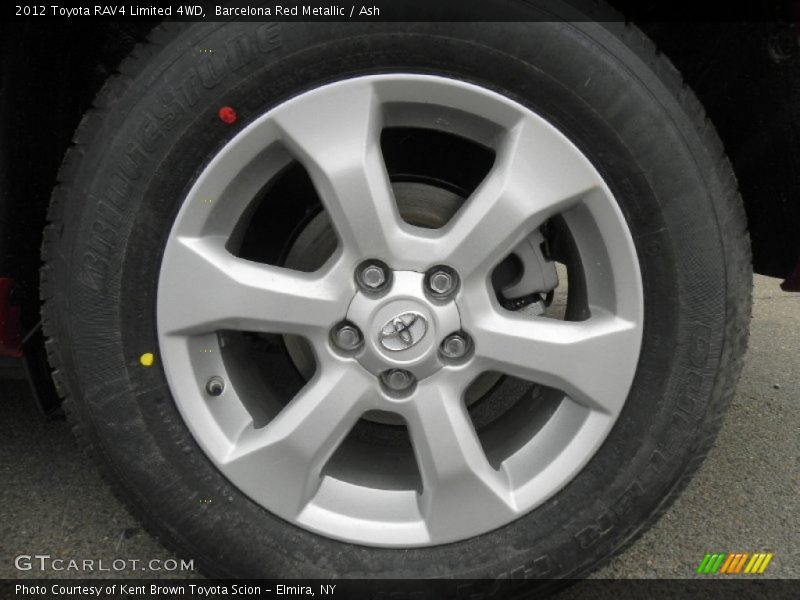  2012 RAV4 Limited 4WD Wheel