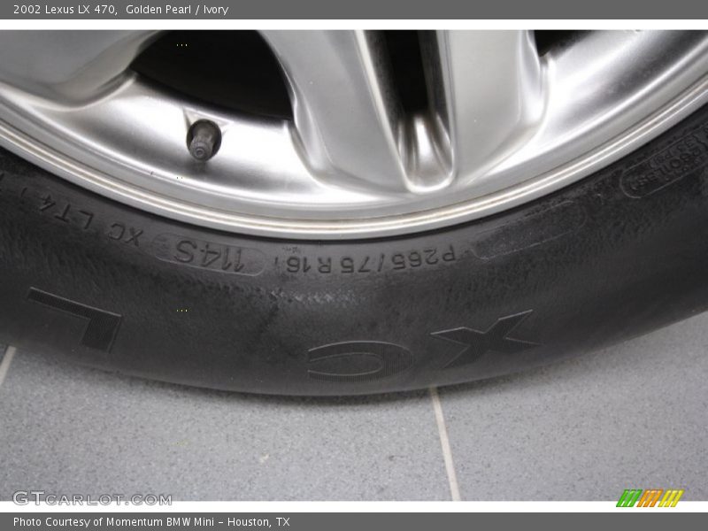 Golden Pearl / Ivory 2002 Lexus LX 470