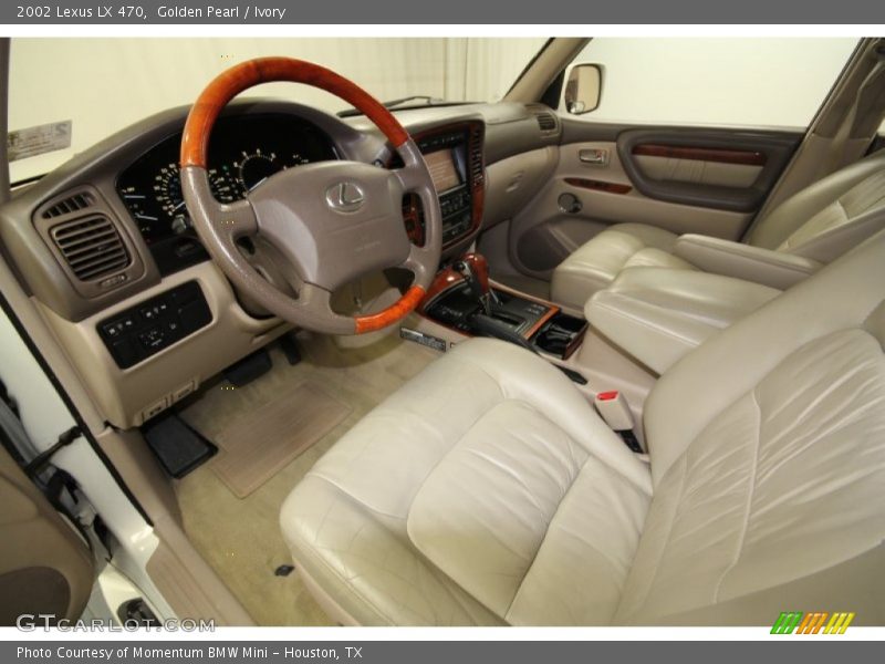 Golden Pearl / Ivory 2002 Lexus LX 470