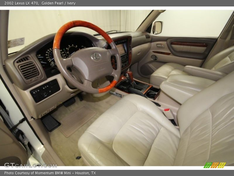 Golden Pearl / Ivory 2002 Lexus LX 470