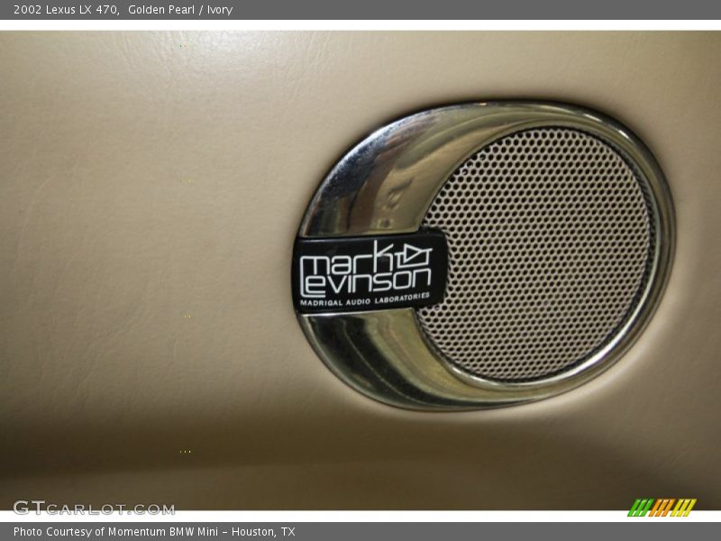 Golden Pearl / Ivory 2002 Lexus LX 470