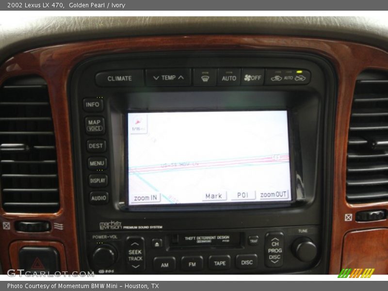 Golden Pearl / Ivory 2002 Lexus LX 470