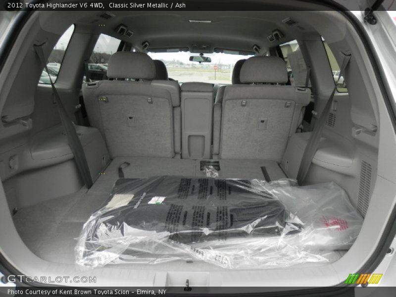 Classic Silver Metallic / Ash 2012 Toyota Highlander V6 4WD