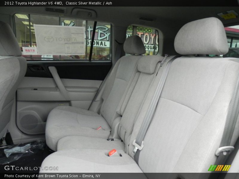 Classic Silver Metallic / Ash 2012 Toyota Highlander V6 4WD