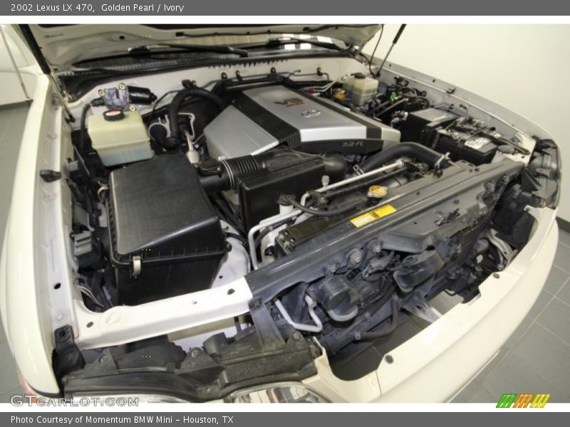 Golden Pearl / Ivory 2002 Lexus LX 470
