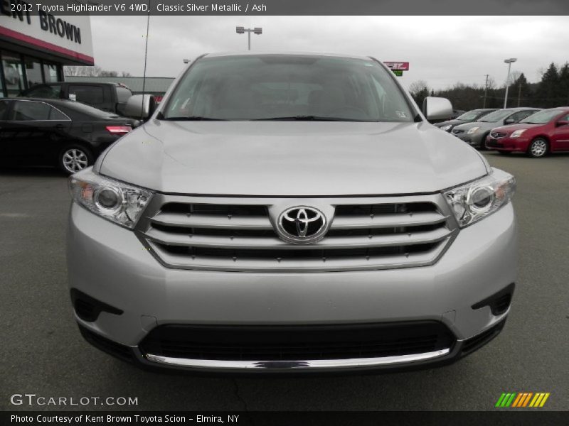 Classic Silver Metallic / Ash 2012 Toyota Highlander V6 4WD