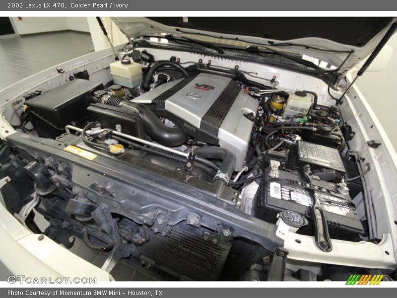 Golden Pearl / Ivory 2002 Lexus LX 470