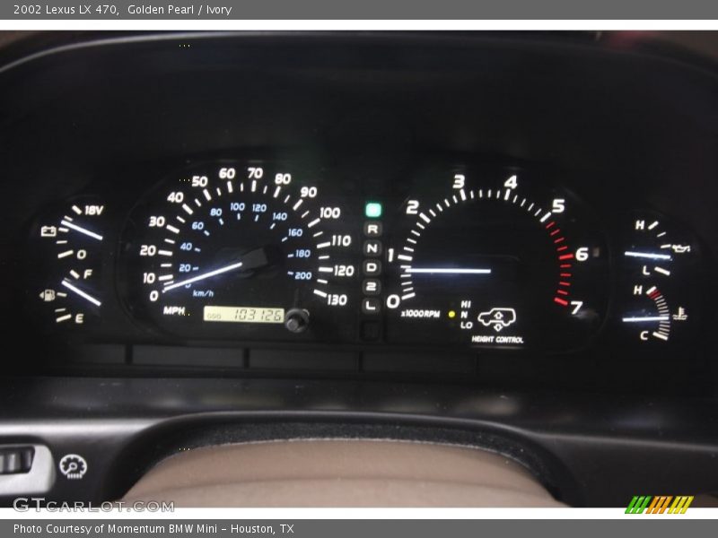 Golden Pearl / Ivory 2002 Lexus LX 470