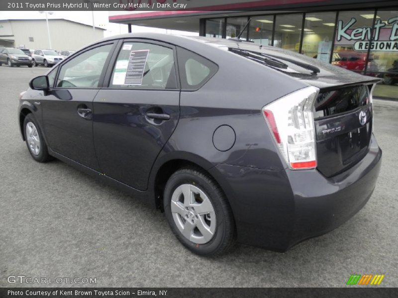 Winter Gray Metallic / Dark Gray 2011 Toyota Prius Hybrid II