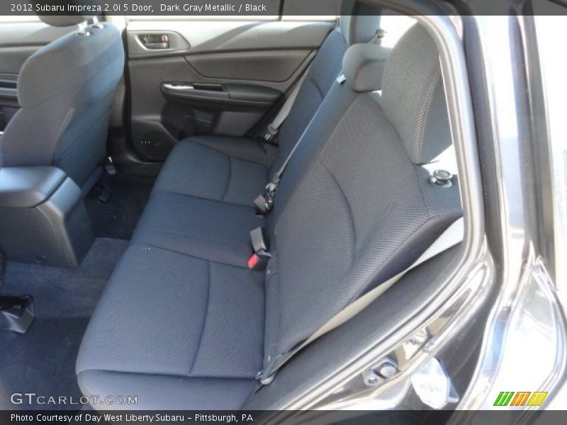 Dark Gray Metallic / Black 2012 Subaru Impreza 2.0i 5 Door