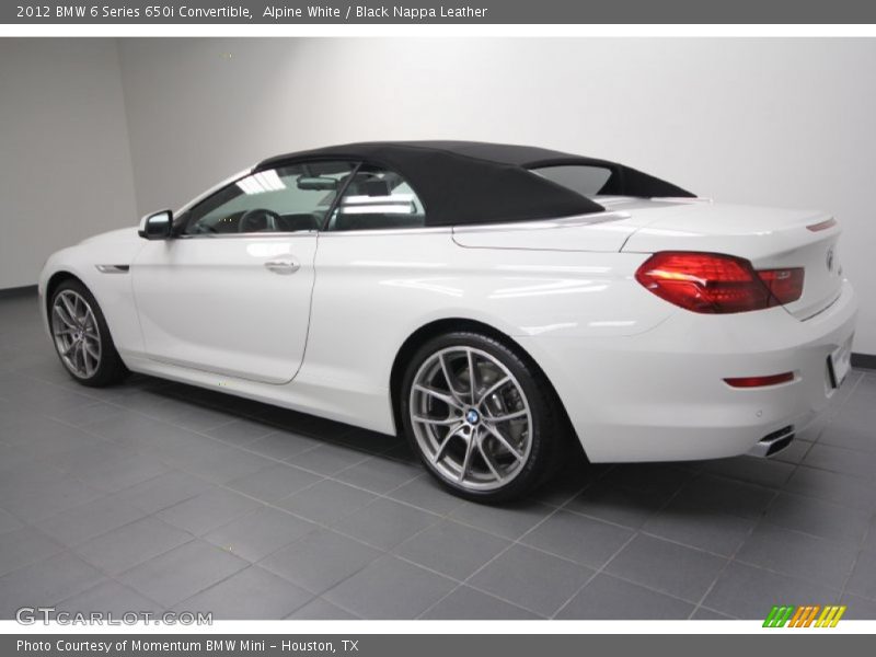  2012 6 Series 650i Convertible Alpine White