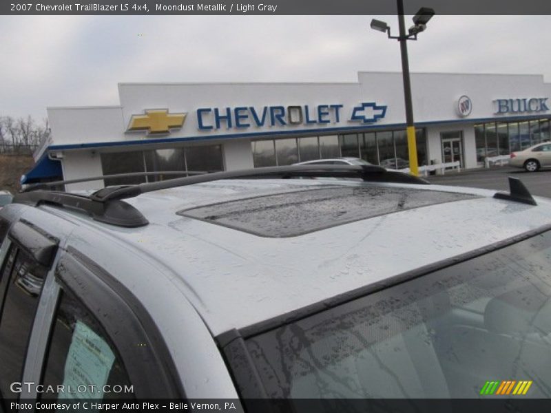 Moondust Metallic / Light Gray 2007 Chevrolet TrailBlazer LS 4x4