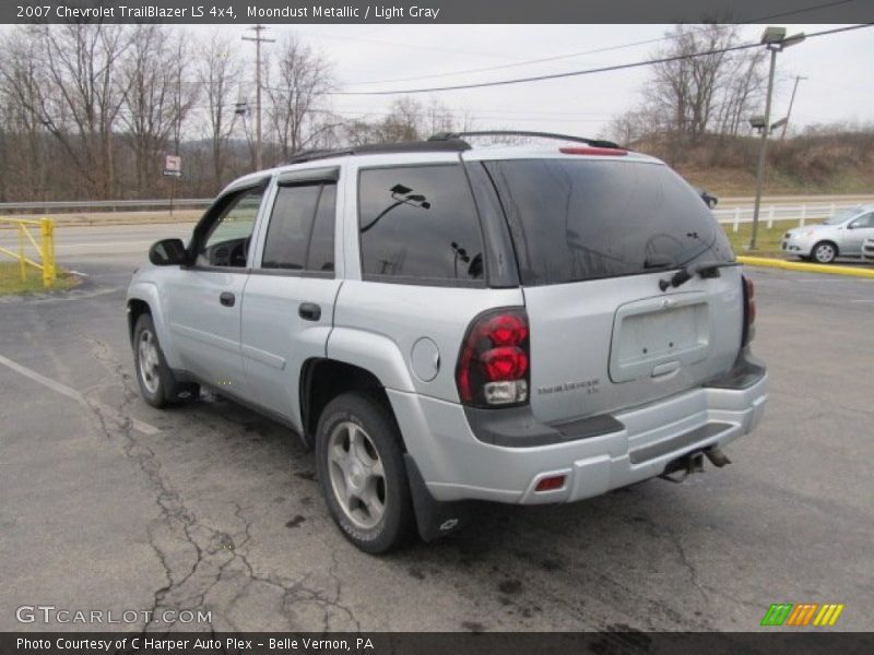 Moondust Metallic / Light Gray 2007 Chevrolet TrailBlazer LS 4x4