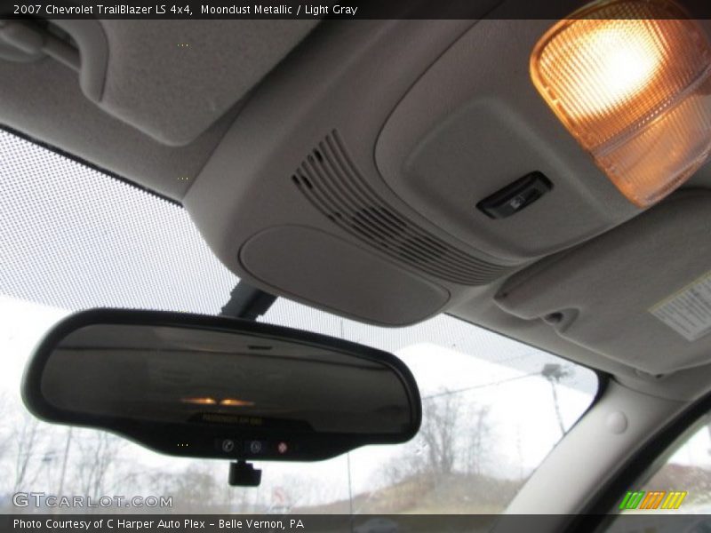 Moondust Metallic / Light Gray 2007 Chevrolet TrailBlazer LS 4x4
