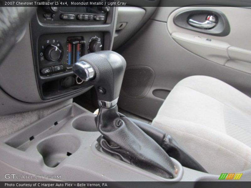 Moondust Metallic / Light Gray 2007 Chevrolet TrailBlazer LS 4x4