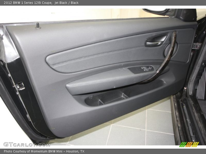 Jet Black / Black 2012 BMW 1 Series 128i Coupe