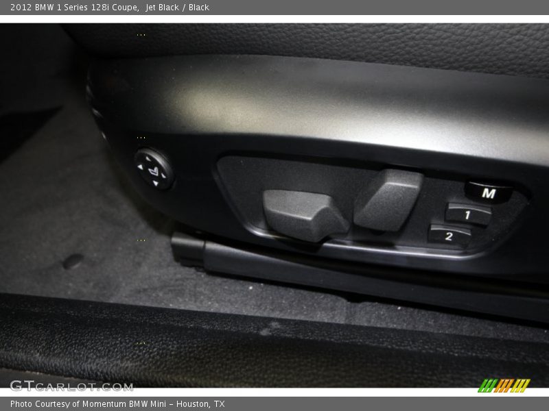 Jet Black / Black 2012 BMW 1 Series 128i Coupe