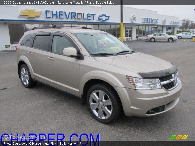 Light Sandstone Metallic / Pastel Pebble Beige 2009 Dodge Journey SXT AWD
