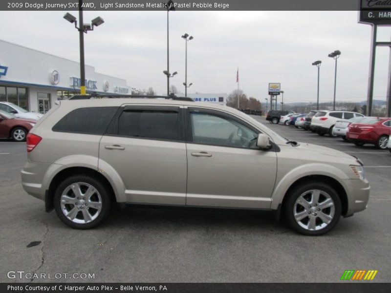 Light Sandstone Metallic / Pastel Pebble Beige 2009 Dodge Journey SXT AWD
