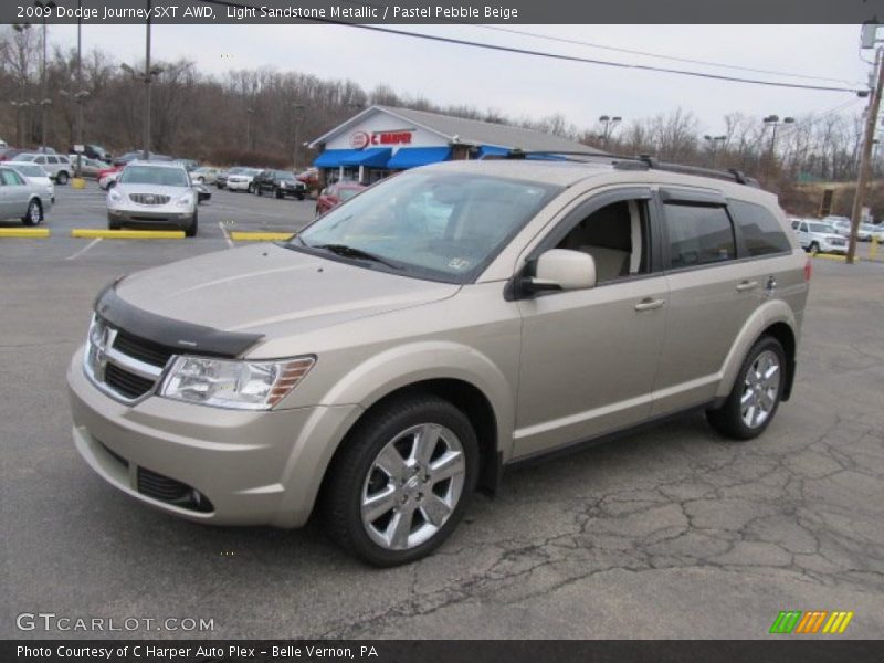 Light Sandstone Metallic / Pastel Pebble Beige 2009 Dodge Journey SXT AWD