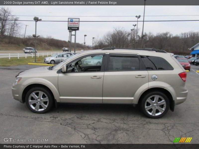 Light Sandstone Metallic / Pastel Pebble Beige 2009 Dodge Journey SXT AWD