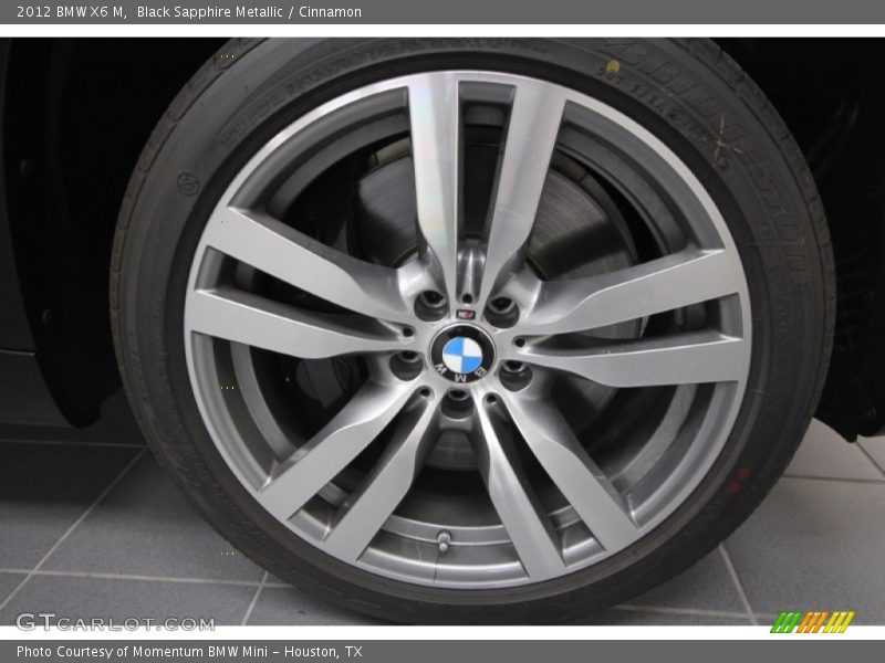 Black Sapphire Metallic / Cinnamon 2012 BMW X6 M
