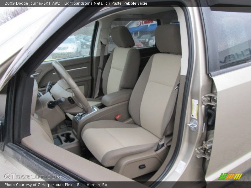 Light Sandstone Metallic / Pastel Pebble Beige 2009 Dodge Journey SXT AWD