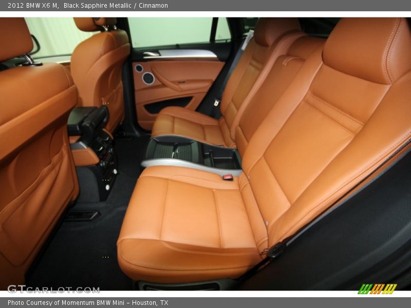 Black Sapphire Metallic / Cinnamon 2012 BMW X6 M