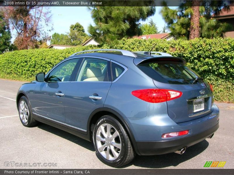 Tidewater Blue / Wheat 2008 Infiniti EX 35 Journey AWD