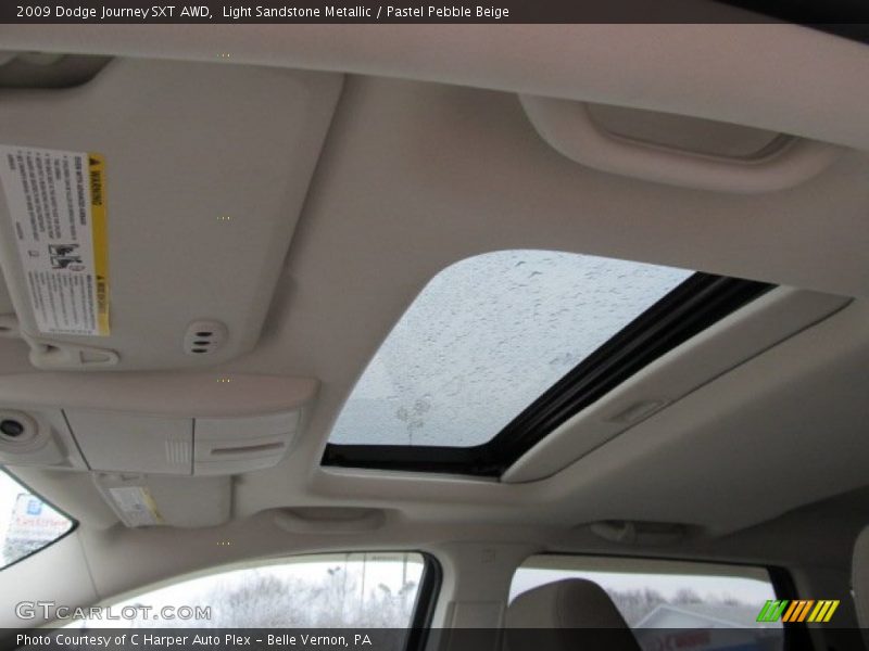 Light Sandstone Metallic / Pastel Pebble Beige 2009 Dodge Journey SXT AWD