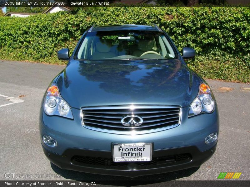 Tidewater Blue / Wheat 2008 Infiniti EX 35 Journey AWD