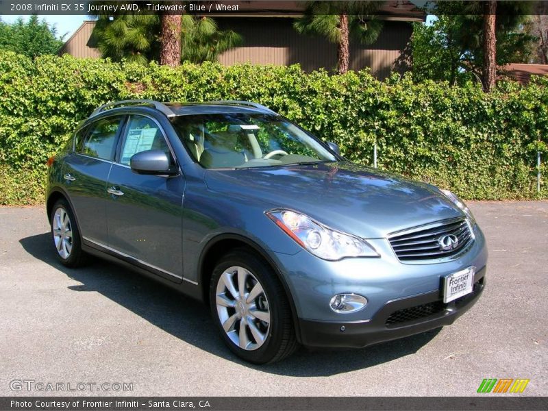 Tidewater Blue / Wheat 2008 Infiniti EX 35 Journey AWD