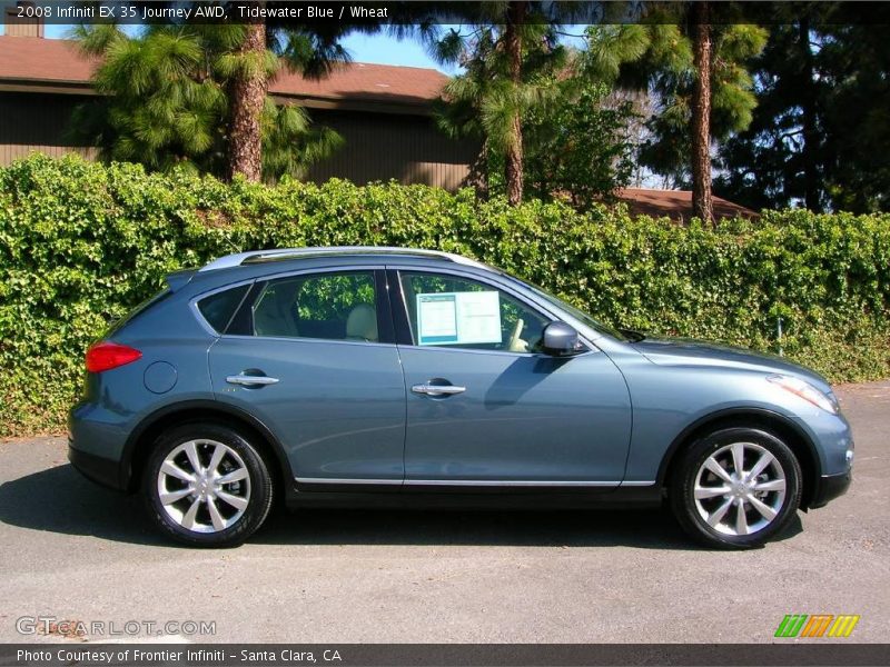 Tidewater Blue / Wheat 2008 Infiniti EX 35 Journey AWD