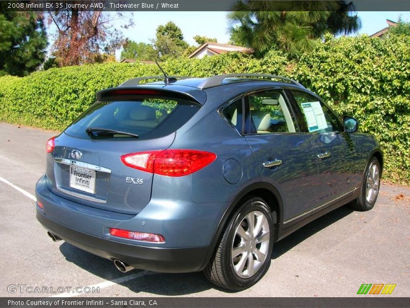 Tidewater Blue / Wheat 2008 Infiniti EX 35 Journey AWD