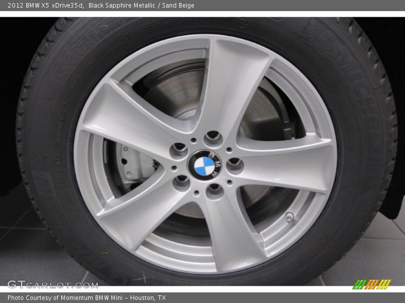 Black Sapphire Metallic / Sand Beige 2012 BMW X5 xDrive35d