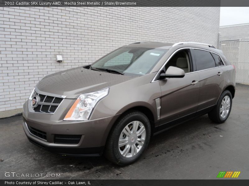 Mocha Steel Metallic / Shale/Brownstone 2012 Cadillac SRX Luxury AWD