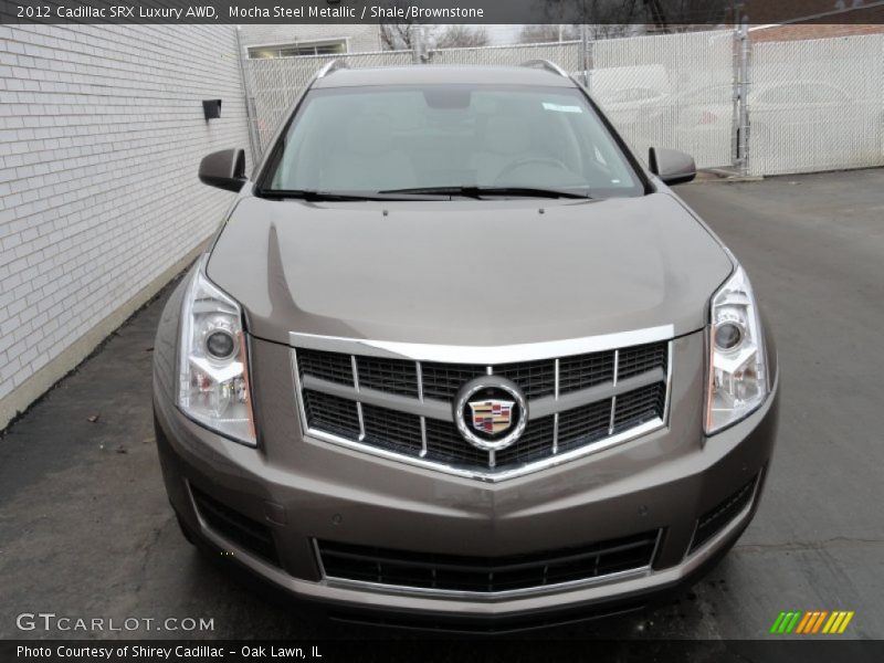Mocha Steel Metallic / Shale/Brownstone 2012 Cadillac SRX Luxury AWD