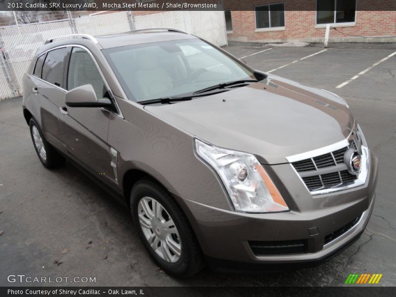 Mocha Steel Metallic / Shale/Brownstone 2012 Cadillac SRX Luxury AWD