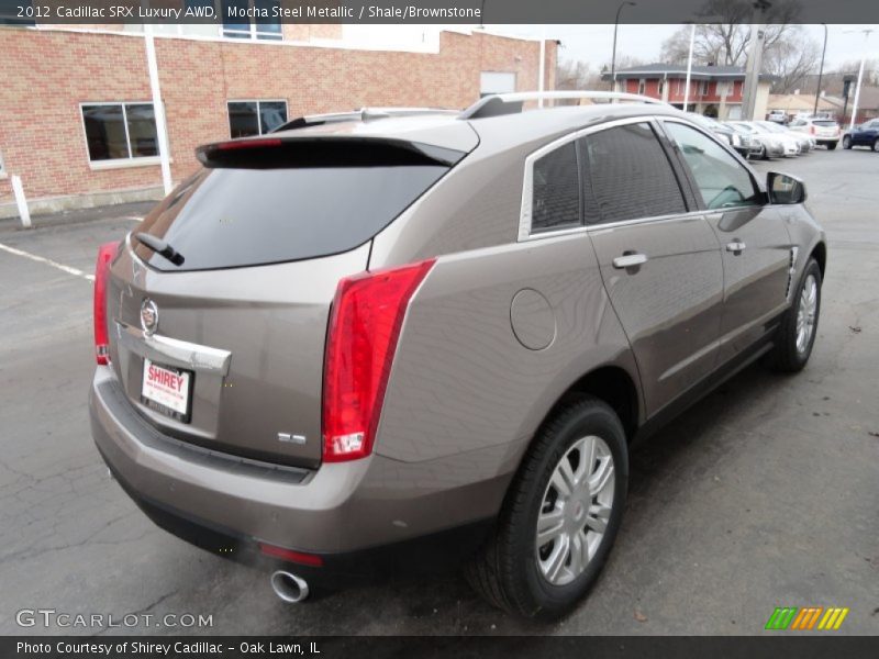 Mocha Steel Metallic / Shale/Brownstone 2012 Cadillac SRX Luxury AWD