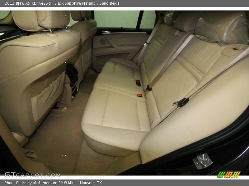 Black Sapphire Metallic / Sand Beige 2012 BMW X5 xDrive35d