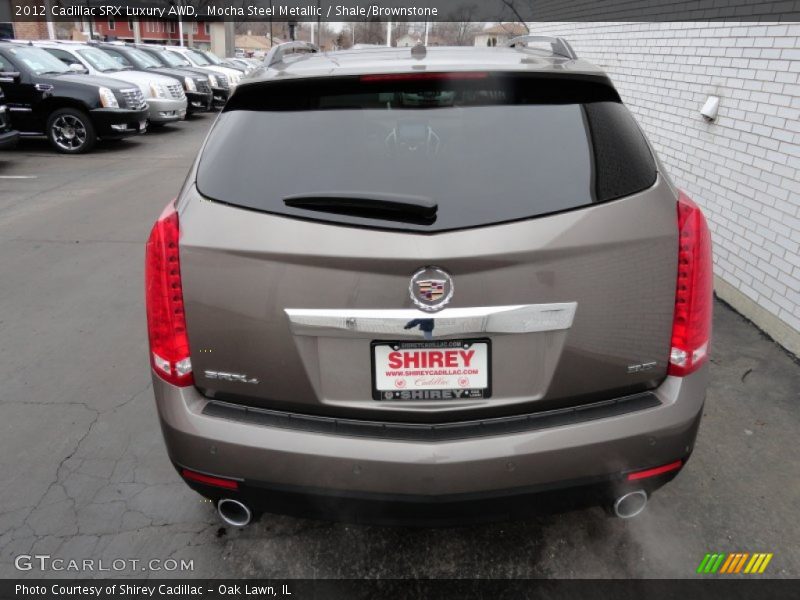 Mocha Steel Metallic / Shale/Brownstone 2012 Cadillac SRX Luxury AWD