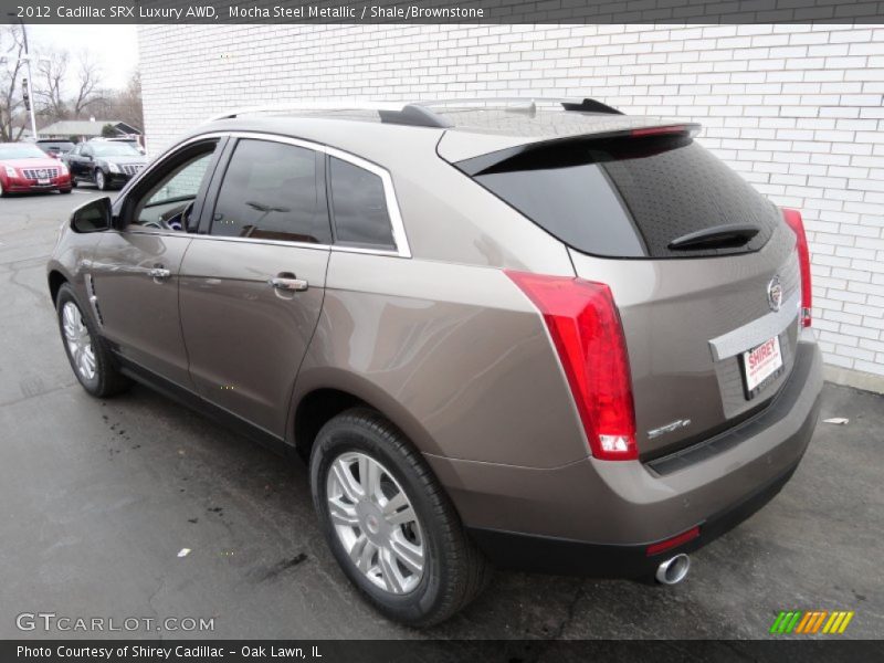 Mocha Steel Metallic / Shale/Brownstone 2012 Cadillac SRX Luxury AWD
