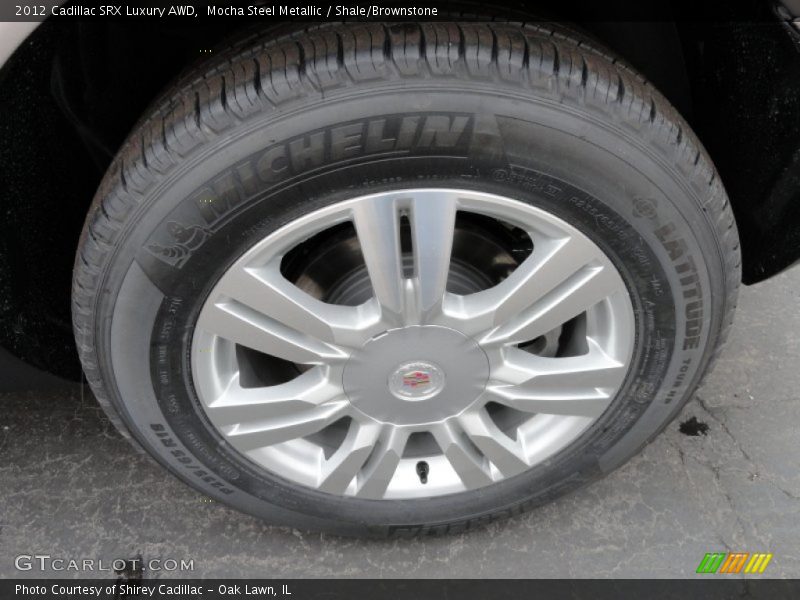 Mocha Steel Metallic / Shale/Brownstone 2012 Cadillac SRX Luxury AWD