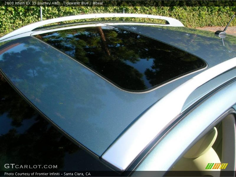 Tidewater Blue / Wheat 2008 Infiniti EX 35 Journey AWD