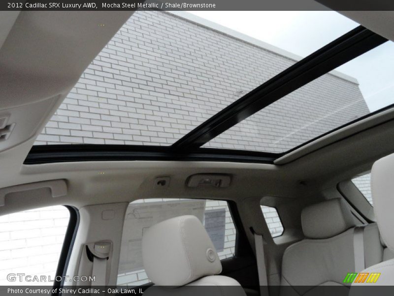 Mocha Steel Metallic / Shale/Brownstone 2012 Cadillac SRX Luxury AWD
