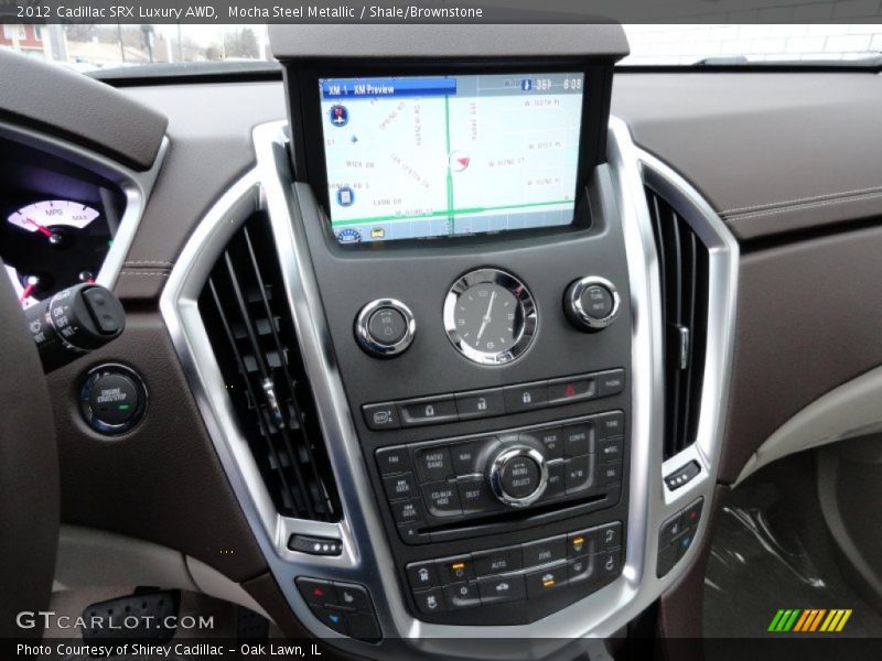 Mocha Steel Metallic / Shale/Brownstone 2012 Cadillac SRX Luxury AWD