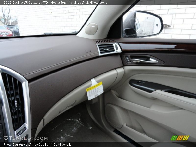 Mocha Steel Metallic / Shale/Brownstone 2012 Cadillac SRX Luxury AWD